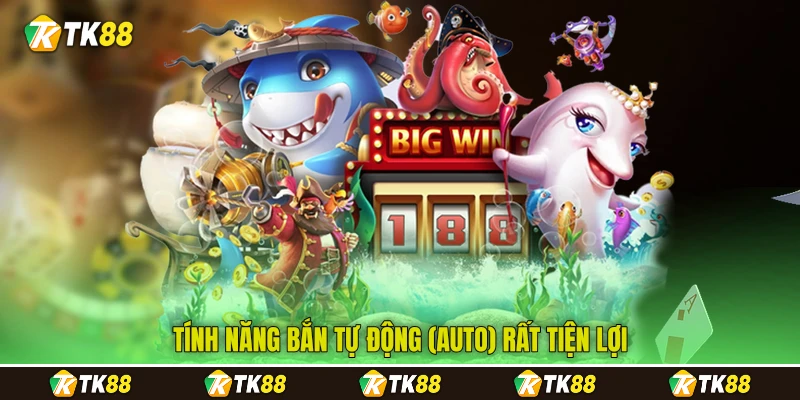 Tính năng bắn tự động (Auto) rất tiện lợi